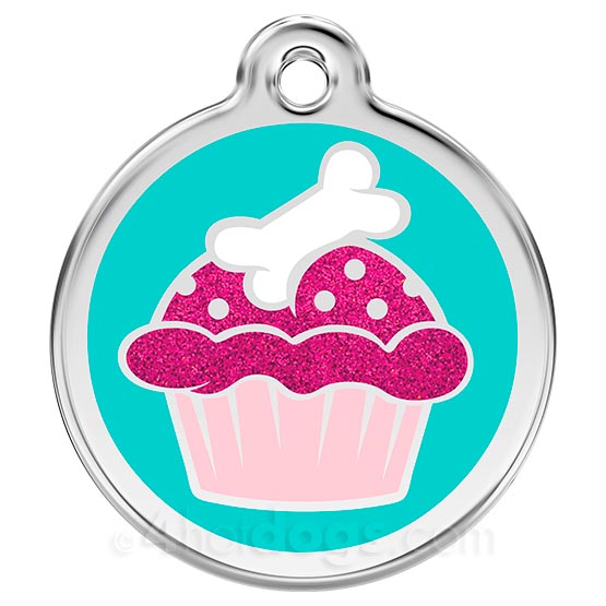 Hundetegn Glimmer   Cupcake Large