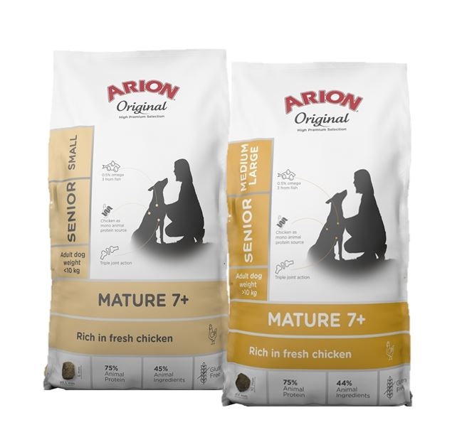 Arion Original Mature 7  Foder Til Voksen   Senior Hund