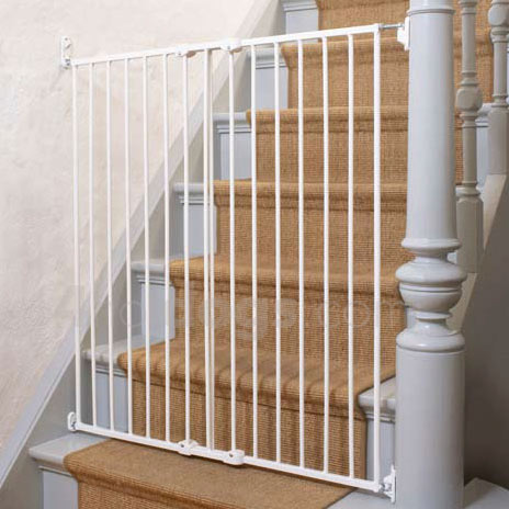 Skruemonteret Gitter 103 Cm Høj  Hvid