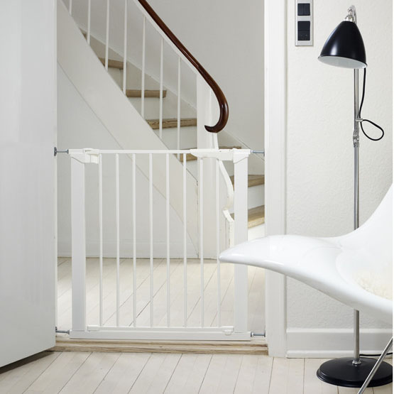 Pressmonteret Gitter 72 Cm Høj  Hvid