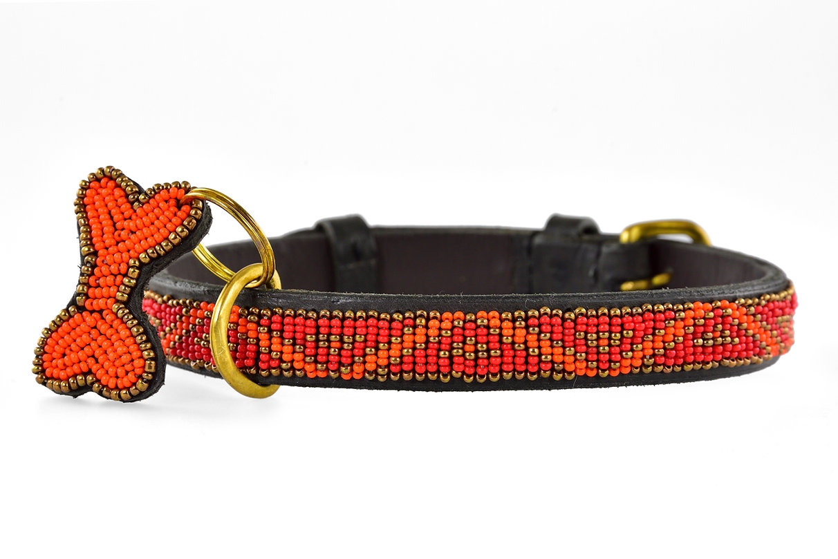 Kabaka Neon Skinny Halsbånd  Zinj Design