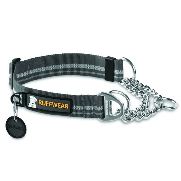Ruffwear Chain Reaction Halvkvæl Hundehalsbånd Grå S