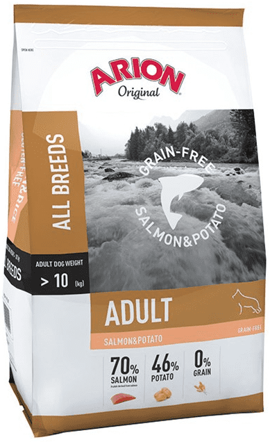 Arion Health   Care Grain Free Salmon   Potato  12kg