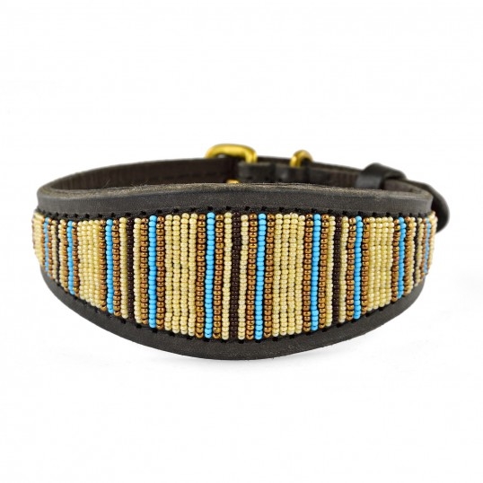 Blue Nile Whippet Halsbånd  Zinj Design