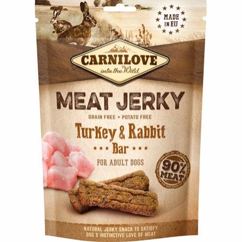 Carnilove Jerky Turkey   Rabbit Bar 100 G