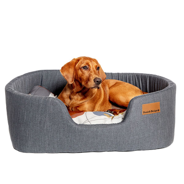 Danish Design Slumber Hundekurv  Grå S