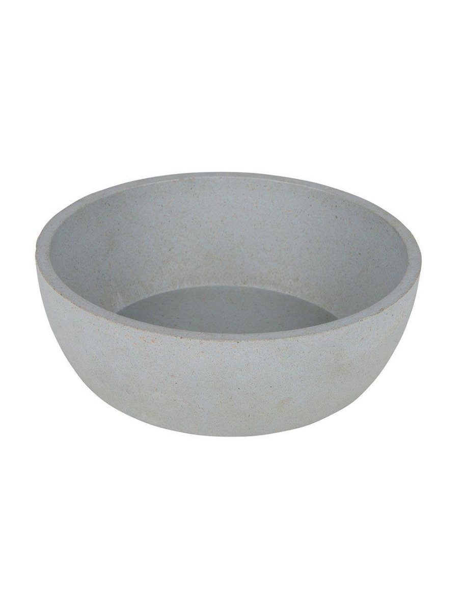 District 70 Bamboo Dog Bowl   Isblå