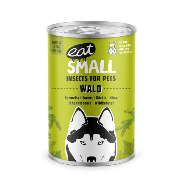 Eat Small Wald   Vådfoder Til Voksne Hunde  Lavet Af Insektprotein