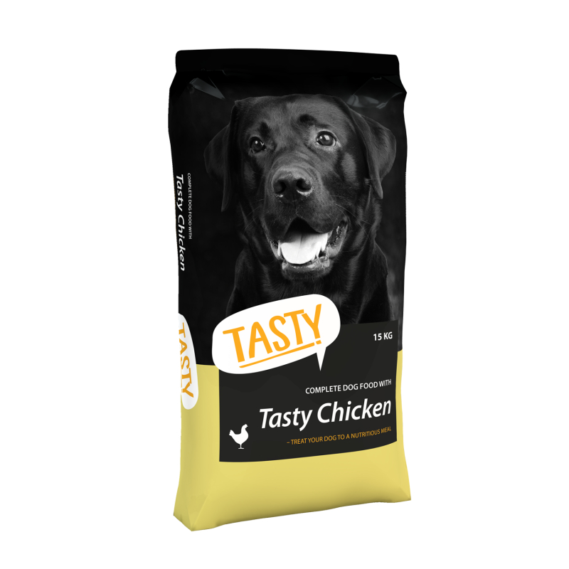Tasty Petfood Dog Chicken Hundefoder 15 Kg