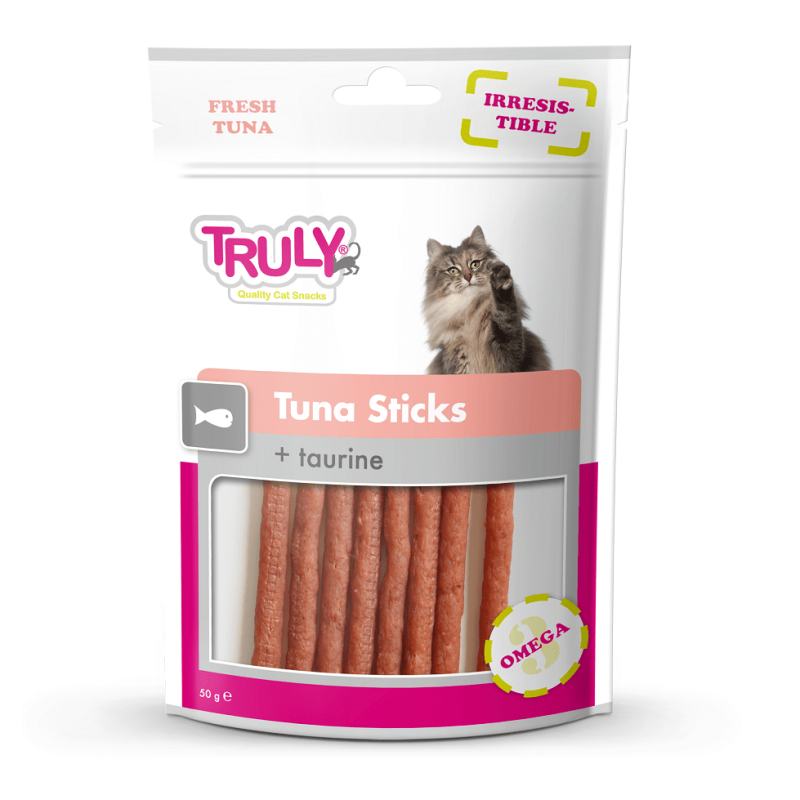 Truly Snack Til Katte Med Tun Og Taurin 50 G