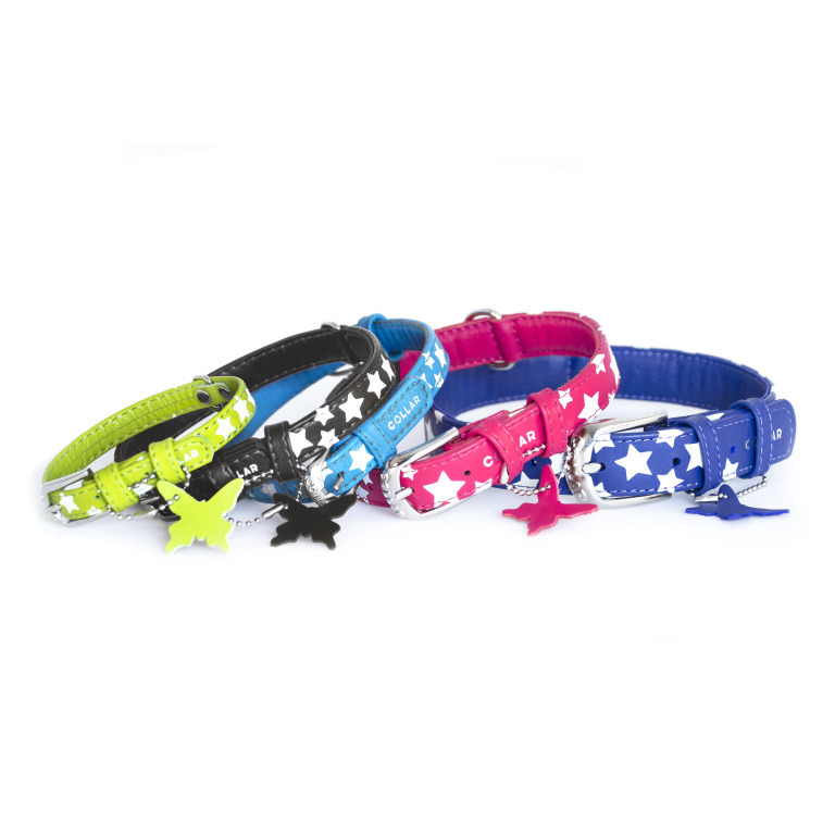 Glamour Collar Med Reflekterende Stjerner