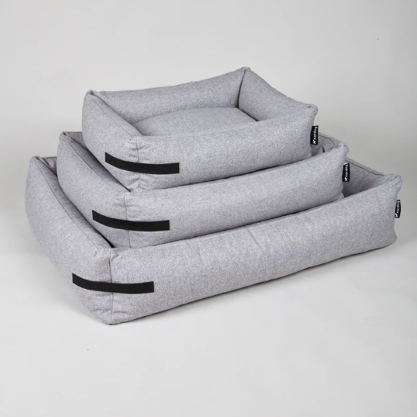 Memory Foam Hundekurv Grå S