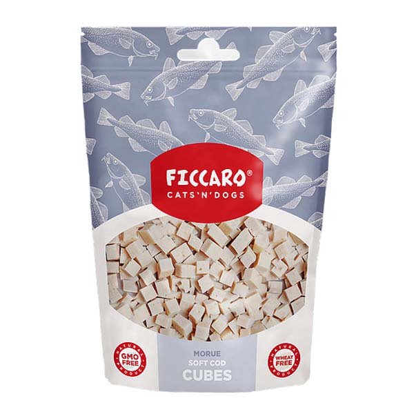 Ficcaro Hundegodbidder Med Torsk  100g