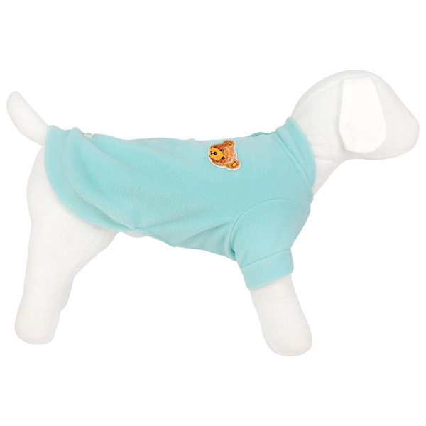 Fleece Trøje Til De Små Hunde  Turkis Xs