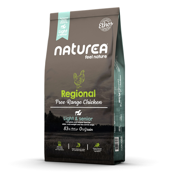 Naturea Kornfri Foder Ethos Light Senior 1 6kg