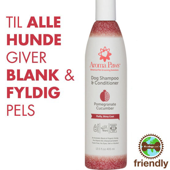 Hundeshampoo 2i1 Granatæble Agurk  Miljøvenl