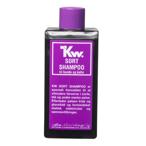 Hundeshampoo: Til Sort Pels Fra Kw  200ml