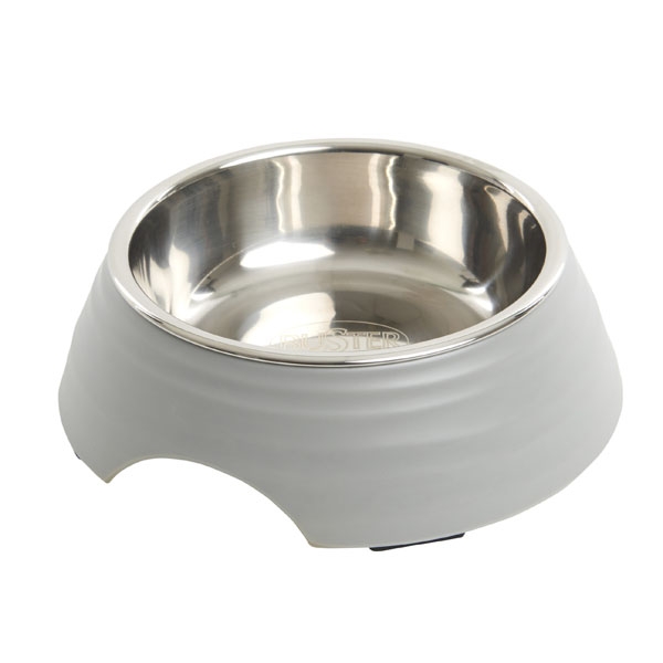 Buster Frosted Ripple Madskål  Grå S