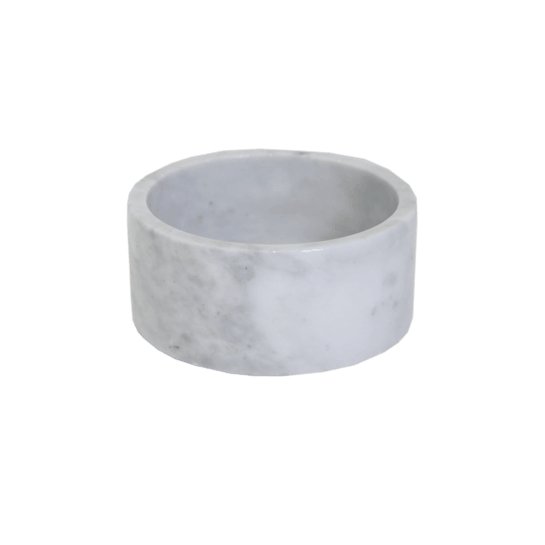 Kentucky Dog Bowl Marmor   Hvid