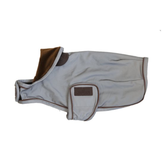 Kentucky Dog Coat Reflective   Water Repellent   Sølv
