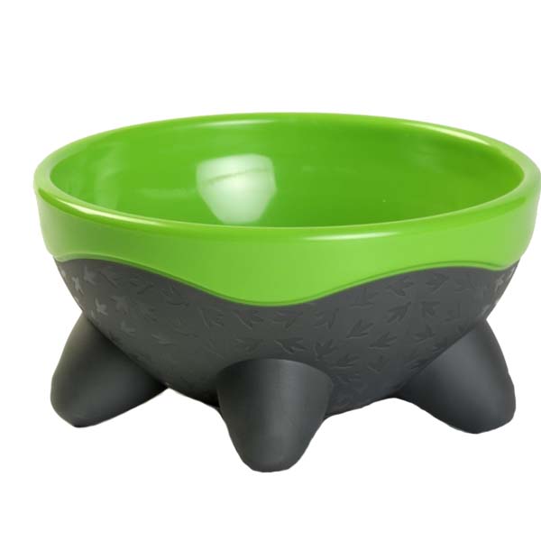 Kiwi Walker Ufo Foder  Og Vandskål Grøn