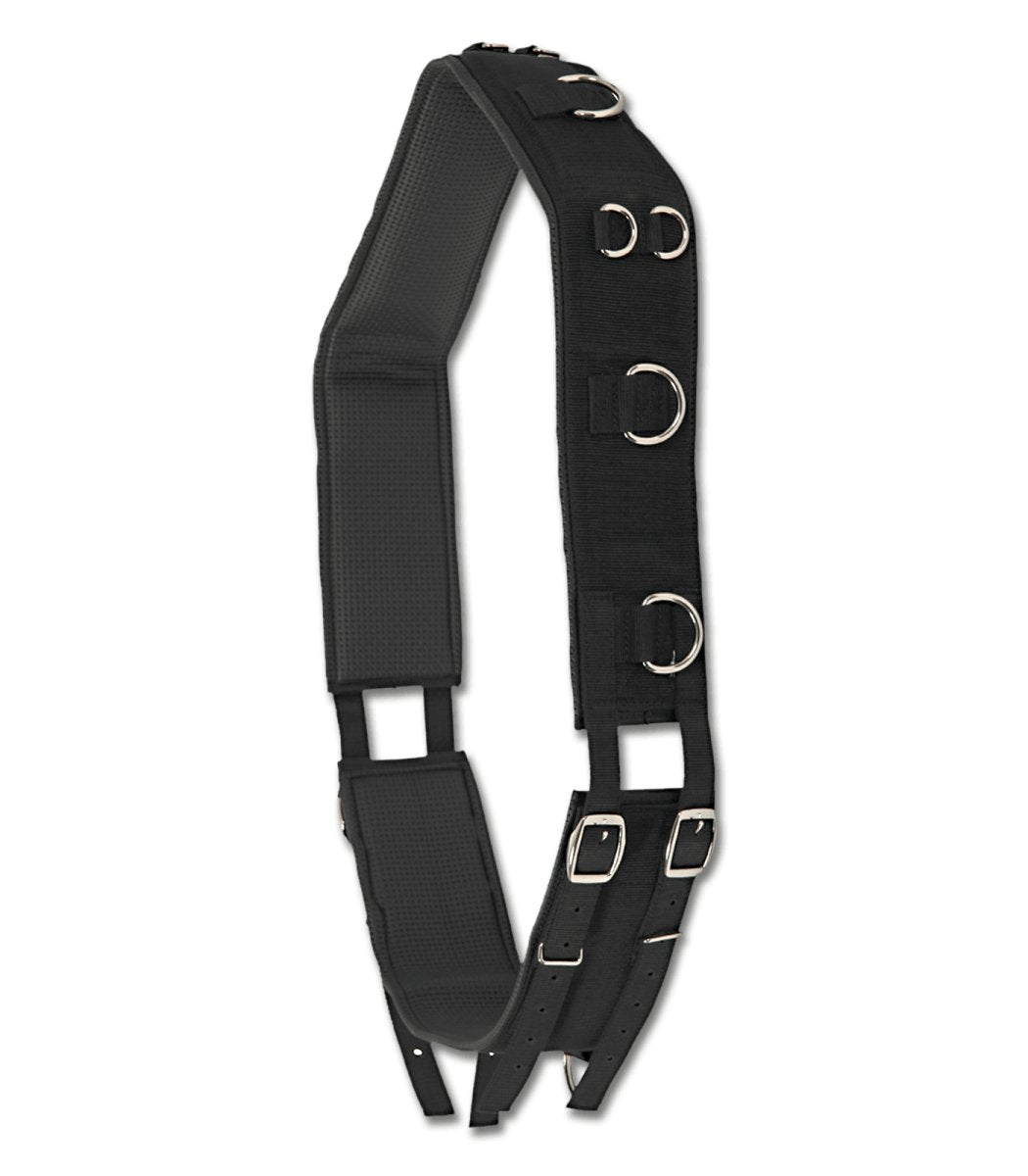 Lunging Girth  11 Rings  Black