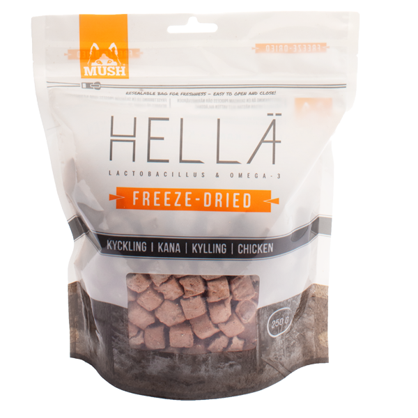 Hella Frysetørret Hundefoder Kylling