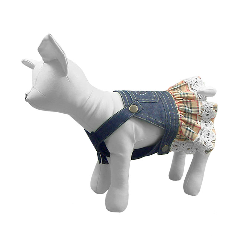 Mylove Denim Hundekjole Xxs