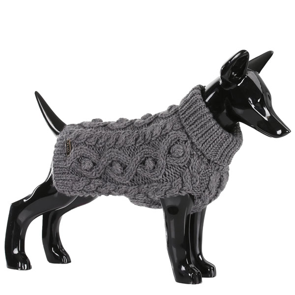 Paikka Håndlavet Hundesweater Grå 20 Cm