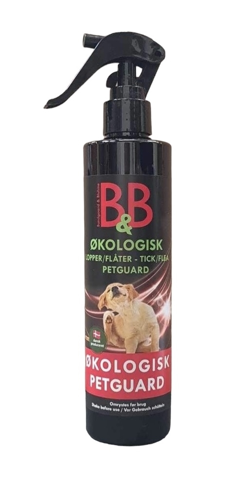 B B Petguard økologisk Plejemiddel Mod Utøj  300ml