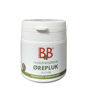 B B Mineralbaseret ørepluk Pulver