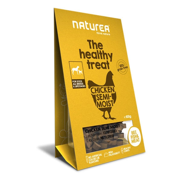 Naturea Hundegodbid Med Kylling 100g