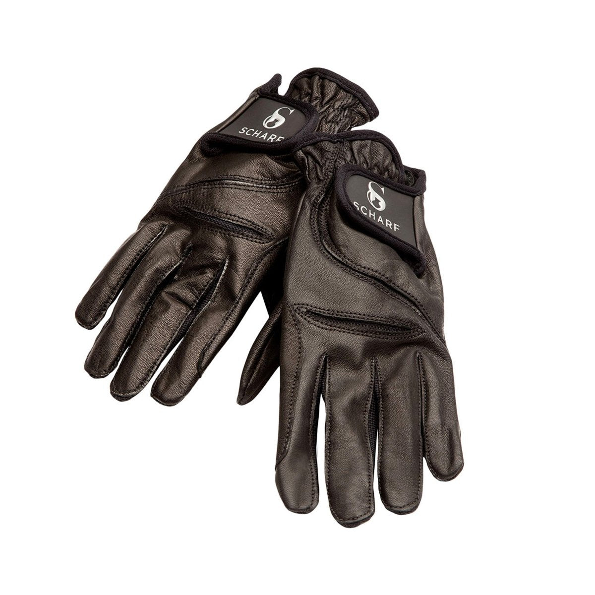 Scharf Ridehandsker   Sort