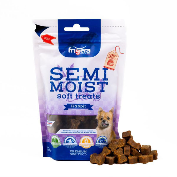 Semi Moist Hundegodbidder Kanin  165g