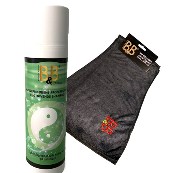 B B Hundeshampoo Og Håndklæde
