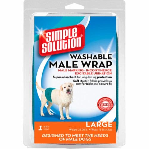 Simple Solution Vaskbar Mavebånd Til Hanhunde   L
