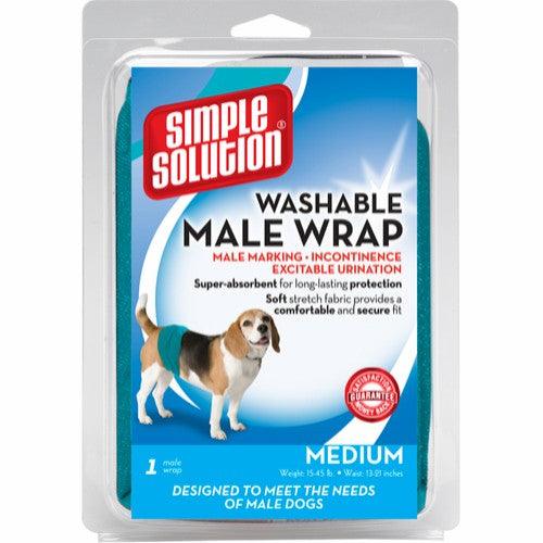 Simple Solution Vaskbar Mavebånd Til Hanhunde   M
