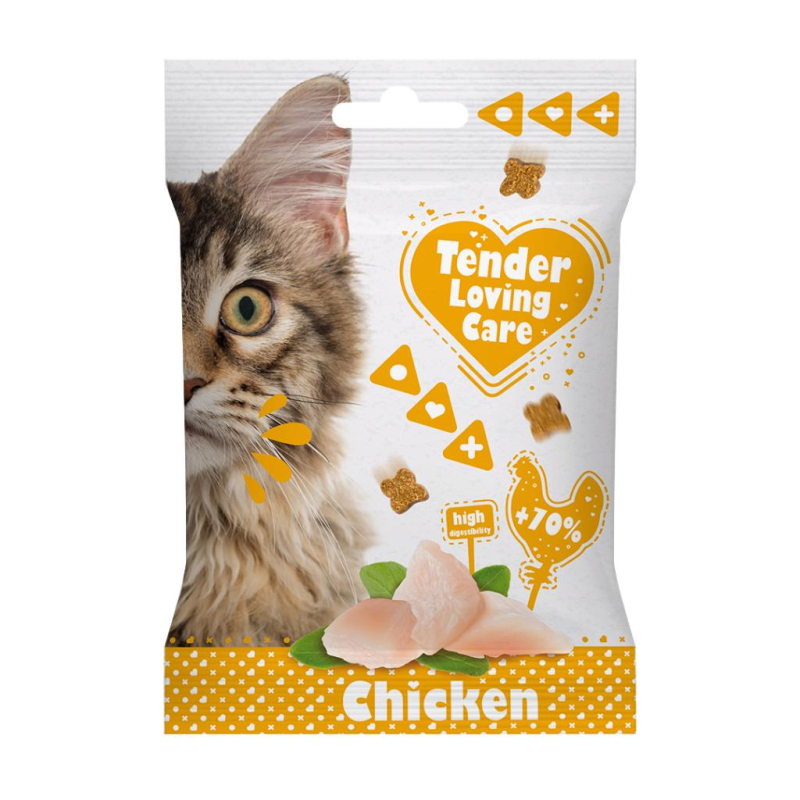 Tlc Soft Snack Med Kylling Til Katte   50 Gram