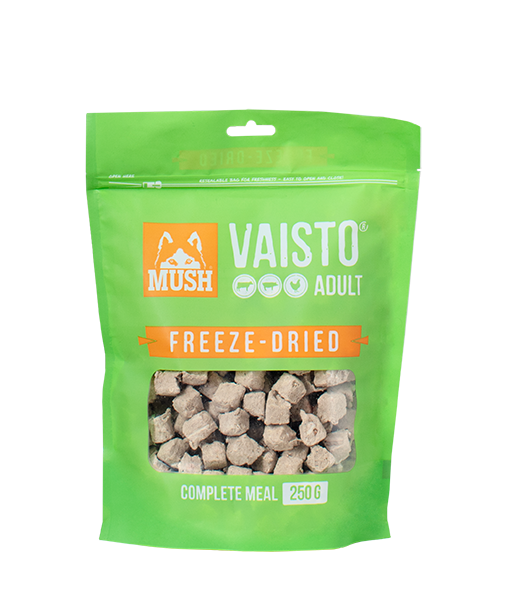 Frysetørret Mush Hundefoder Grøn 250g