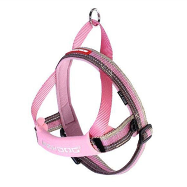 Ezydog Quickfit Sele Lyserød Xl